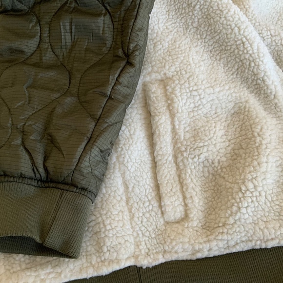 Original Use Sherpa Bomber Jacket unisex 2XL - Picture 4 of 8